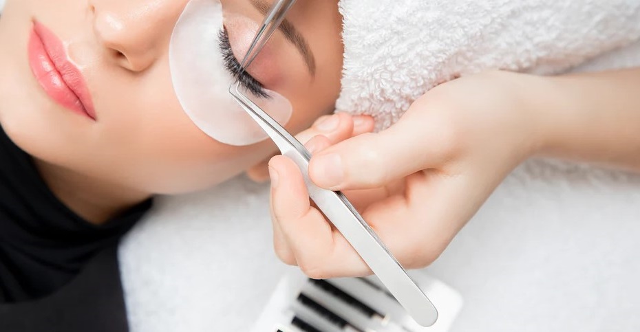 eyelash extensions tweezers guide